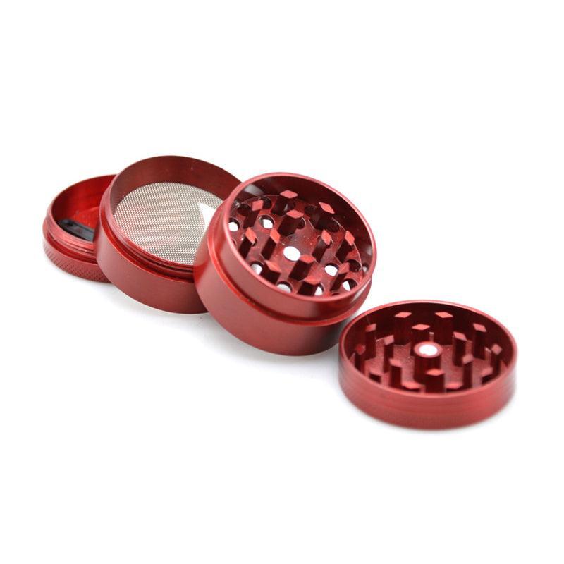 4-Layers Metal Zinc Alloy Tobacco Grinder Smoke Crusher Spice Hand Muller Au