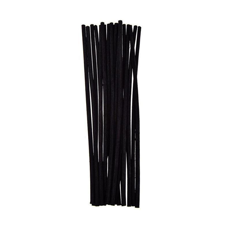 Premium Quality Reed Diffuser Reeds Rattan Stick 3x260mm Black - 20pcs