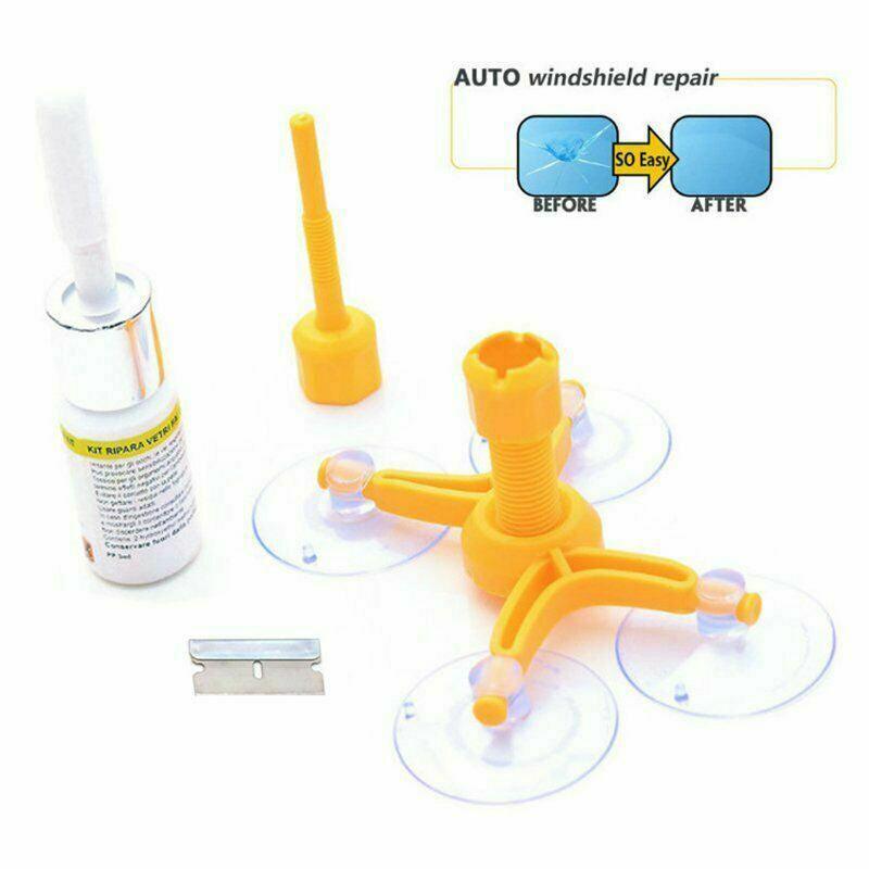 Au Windows Tool Crack Remove Chip Resin Glass Recovery Car Windscreen Repair Kit