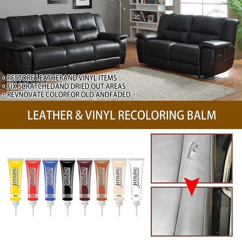 dvanced Leather Repair Gel Kit Filler for Sofa Auto Interior and Scratch Restoration - Yellow