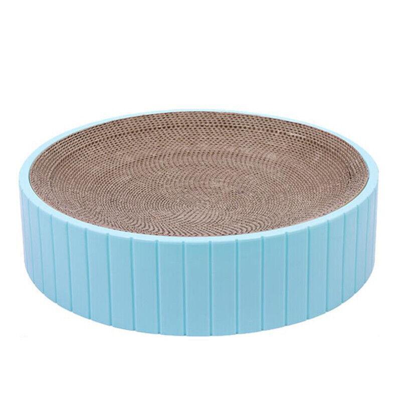 2In1 Cat Scratching Board Round Cat Scratcher Pad Lounge Bed Bowl Pet Sofa House - Replacement Pad