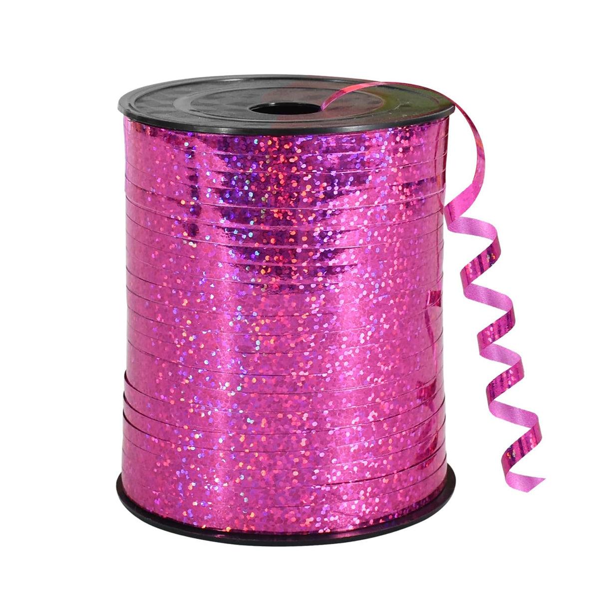 5mm Balloon Ribbon Curling Party String Gift Wrap Decoration Birthday Wedding - Laser-Blue