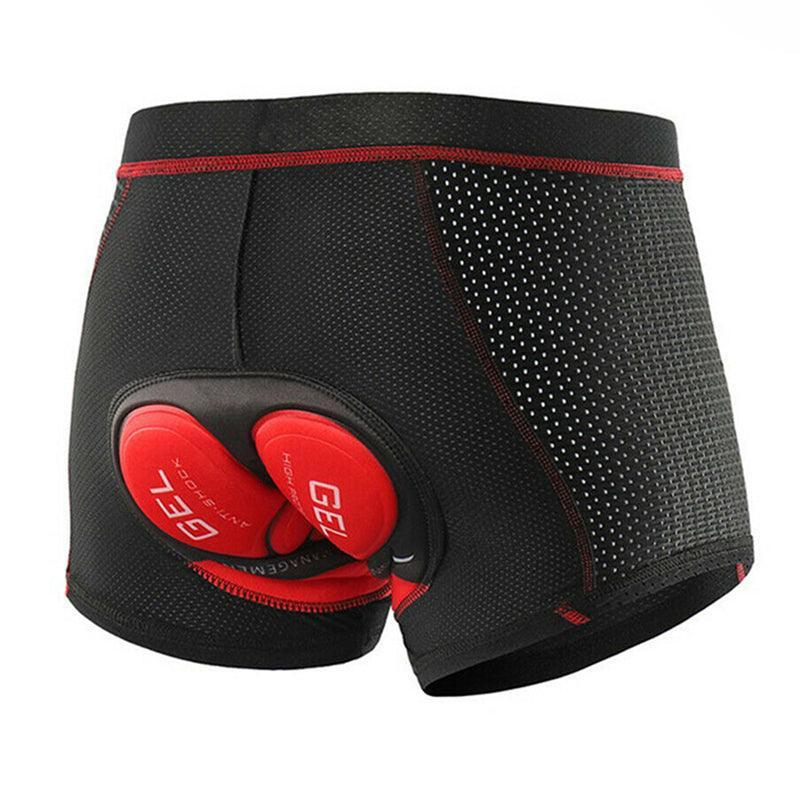 Crocox Men'S Cycling Shorts 3D Padded Riding Underwear Quick-Dry Bicycle Pants - XL