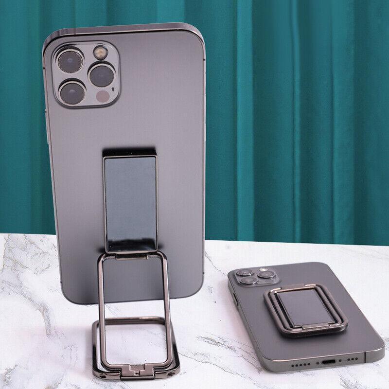 Universal Phone Ring Grip Holder Back Mount Stand for Smartphones and Tablets - Gold