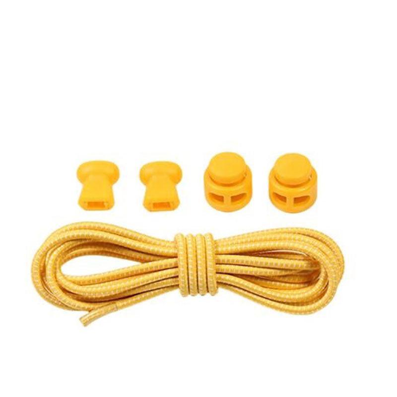 No Tie Elastic Shoelaces with Toggle Locks for Sneakers Running Walking Shoes - Lake Green