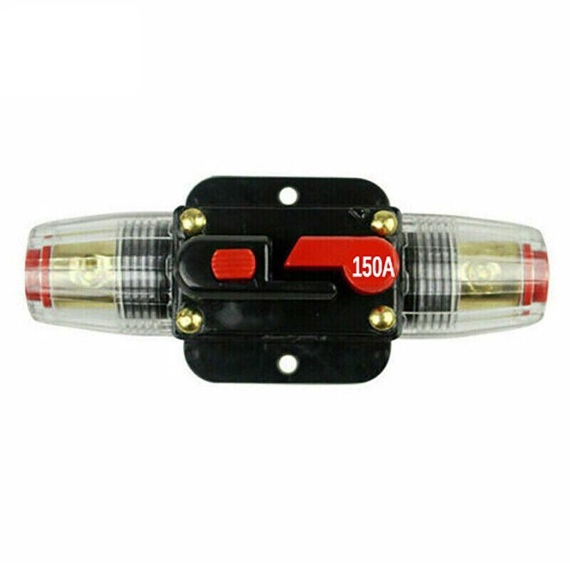 20-150Amp Circuit Breaker Dual Battery Ip67 Waterproof Fuse Manual Reset 12V 24V - 150AMP