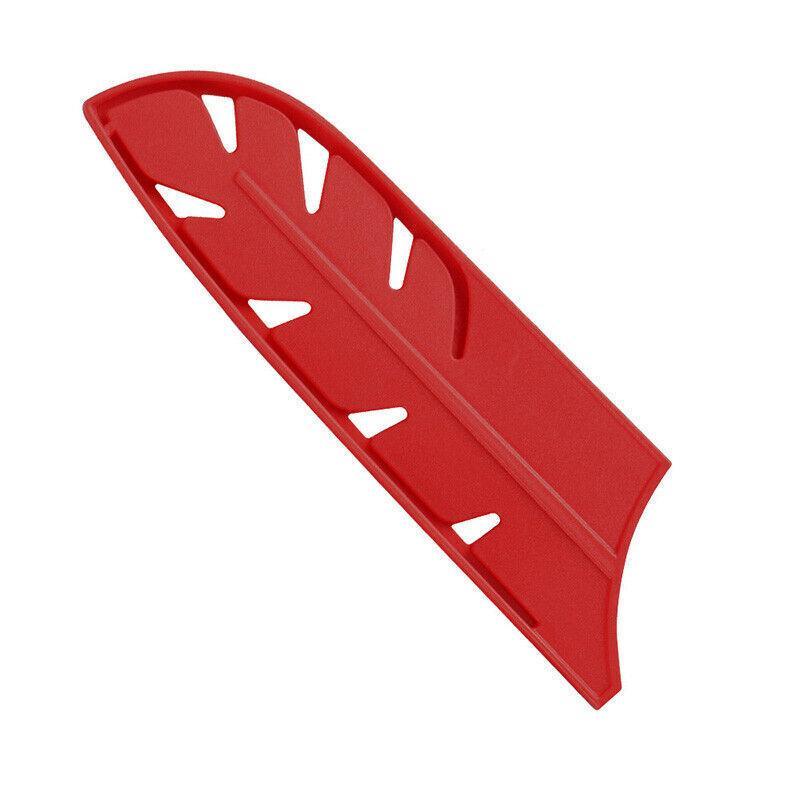 Plastic Knife Sheath Edge Guard Cover Scabbard Slicing Blade Red Protector Chef - Scabbard-7in
