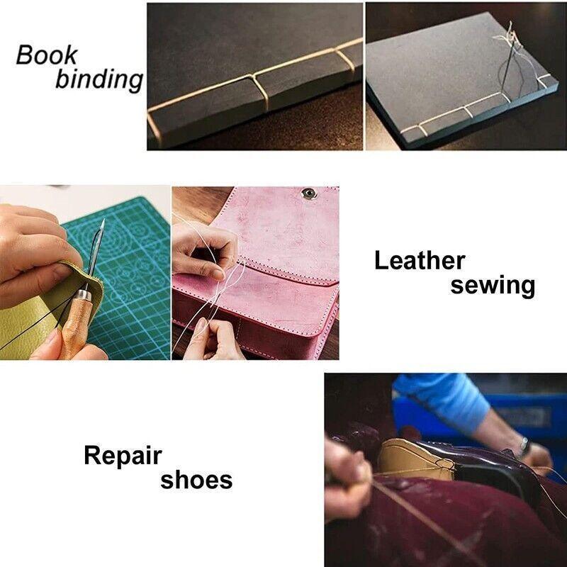 29 Pack Upholstery Repair Kit Leather Craft Tool Kit Leather Hand Sewing Needle