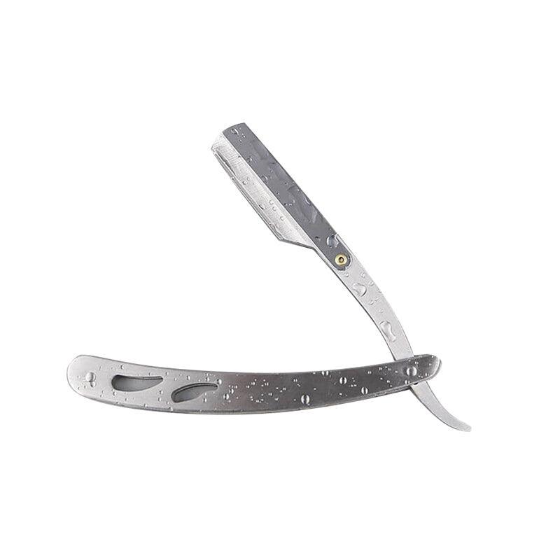 Sharp Barber Salon Straight Cut Throat Shaving Razor Shavette Rasoirs with 10 Blades