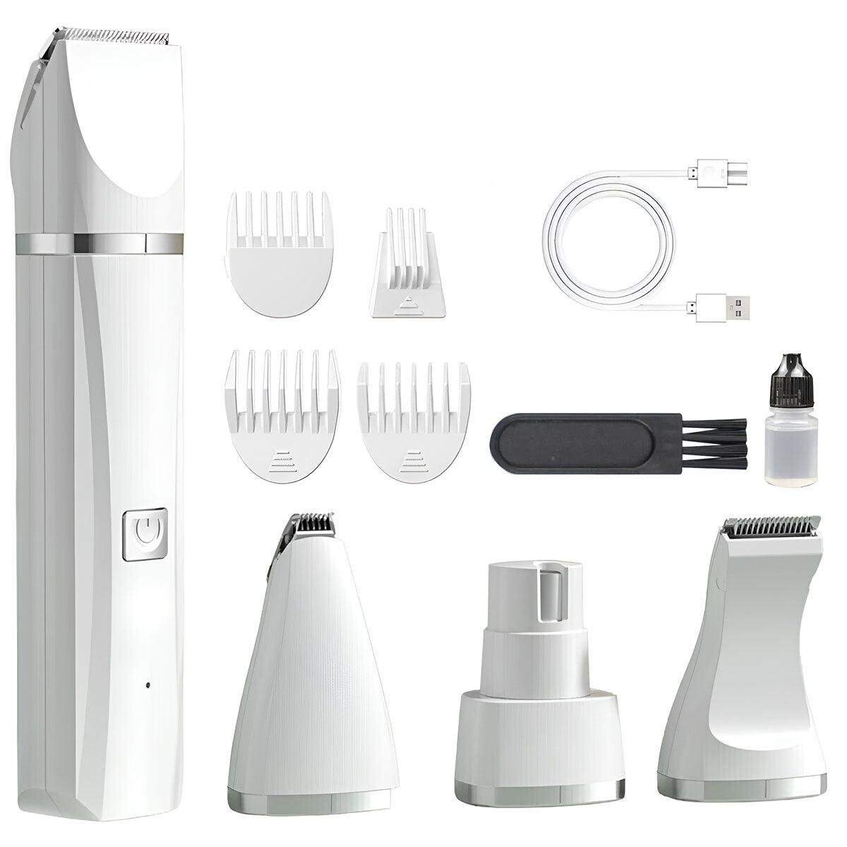 Rechargeable Pet Hair Clippers Professional Grooming Kit for Cats and Dogs