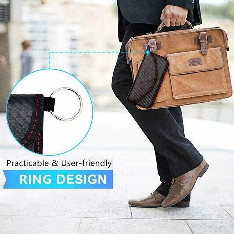 For Faraday Bag Rfid Signal Blocking Shielding Pouch Cell Phone Blocker Wallet