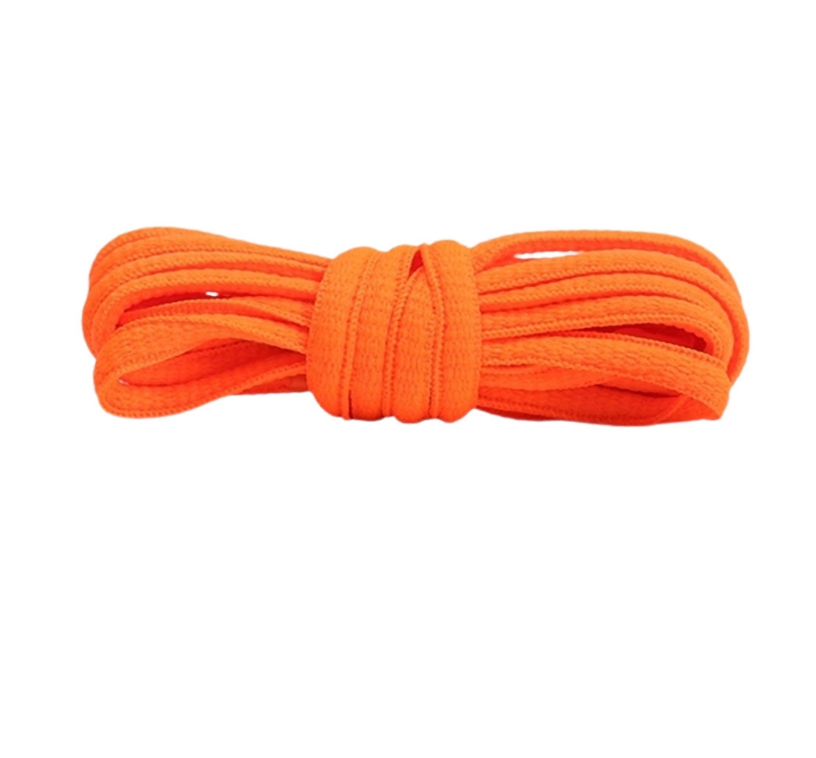 Shoelaces Colorful Coloured Flat Round Oval Bootlace Sneaker Shoe Laces - Oval-Black