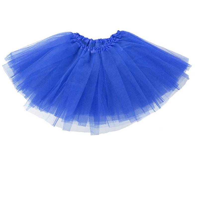 Womens Tulle Tutu Skirt Dressup Party Costume Ballet Dance Wear - Black