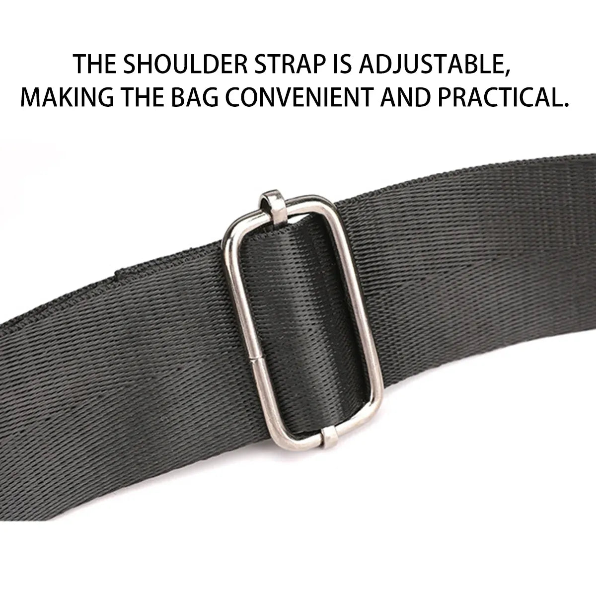 Men Shoulder Bag Large Capacity Crossbody Waterproof Business Casual Travel Bag