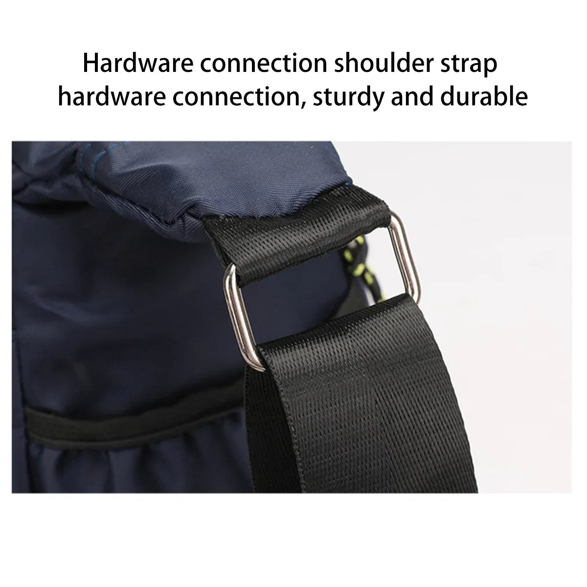 Men Shoulder Bag Large Capacity Crossbody Waterproof Business Casual Travel Bag