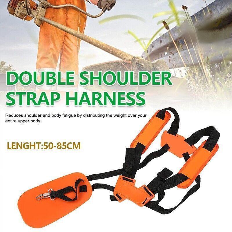 Universal Double Shoulder Harness Strap for Brush Cutter and Whipper Snipper