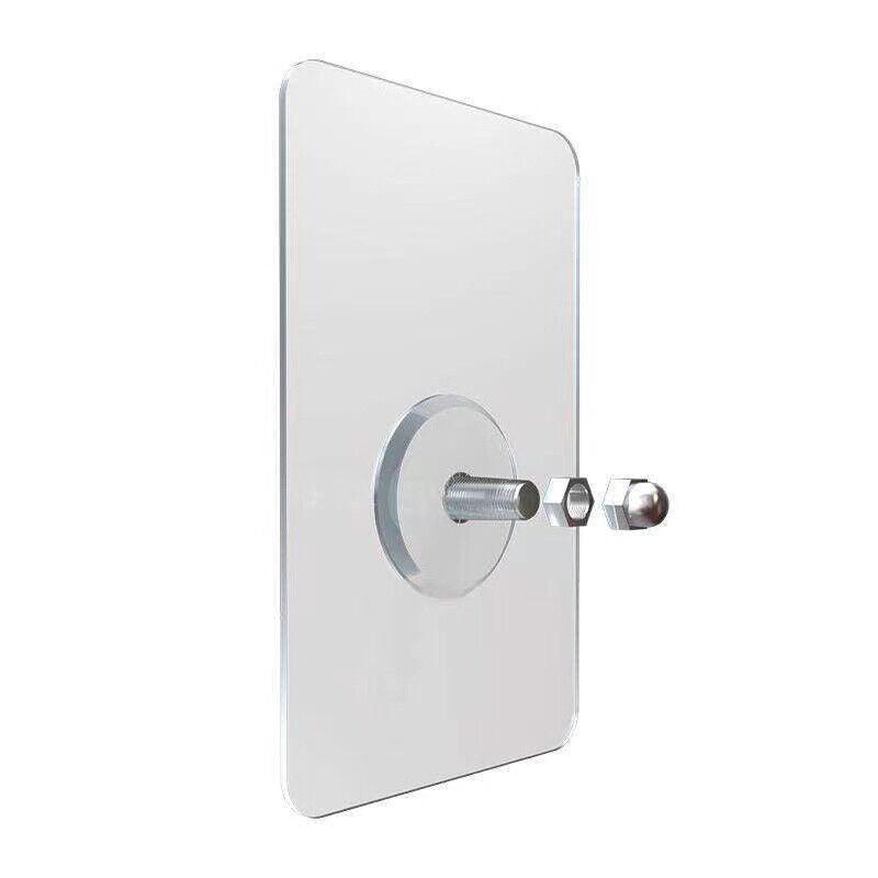 10X Punch-Free Adhesive Wall Hanging Hooks - 16mm