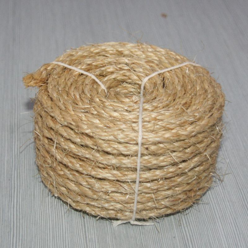 Versatile Natural Sisal Rope 6mm Thick Twine 10M-50M for Crafts - 6MM*20M