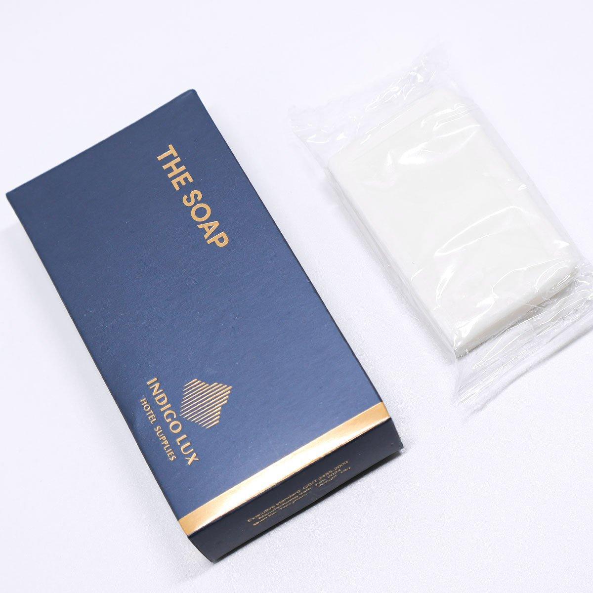 50pcs Hotel Soap Bars for Guesthouse Bathroom Travel Toiletries Set Hotel Use - Rectangle