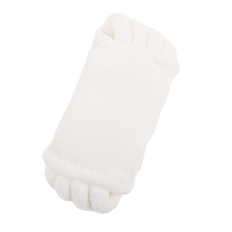 1 Pair Yoga Massage Socks Toe Separator Foot Alignment & Pain Relief - Sky Blue