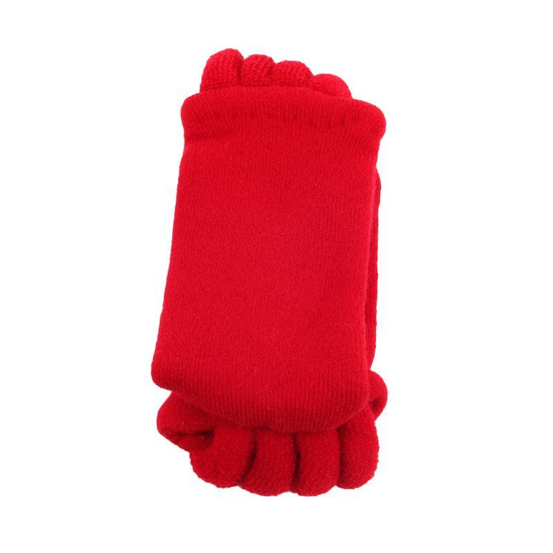 1 Pair Yoga Massage Socks Toe Separator Foot Alignment & Pain Relief - Sky Blue