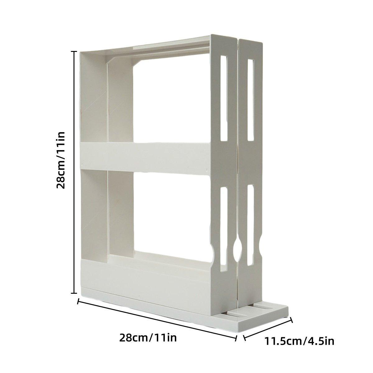 Rotating Spice Rack Kitchen Organizer Food Storage Rack Spice Organizer Stand
