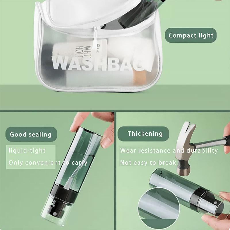 10pcs Small Empty Spray Bottles for Disinfectant Fine Mist Travel Dispense - Spray-Bottle-10pcs-80ml