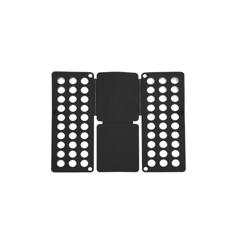 Clothes Folding Board T Shirt Folder Flip Fold Shirt Laundry Organiser Tool - Black