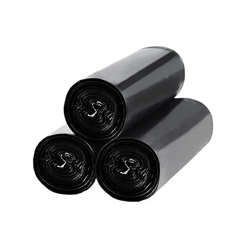 10Rolls Black Biodegradable Bin Liners Kitchen Garbage Bags 2.6GL,4GL,8GL,13GL - 50*60cm-10Rolls(1000Bags)
