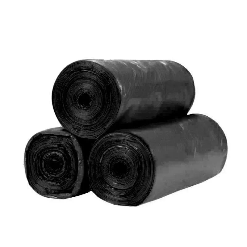 10Rolls Black Biodegradable Bin Liners Kitchen Garbage Bags 2.6GL,4GL,8GL,13GL - 50*60cm-10Rolls(1000Bags)