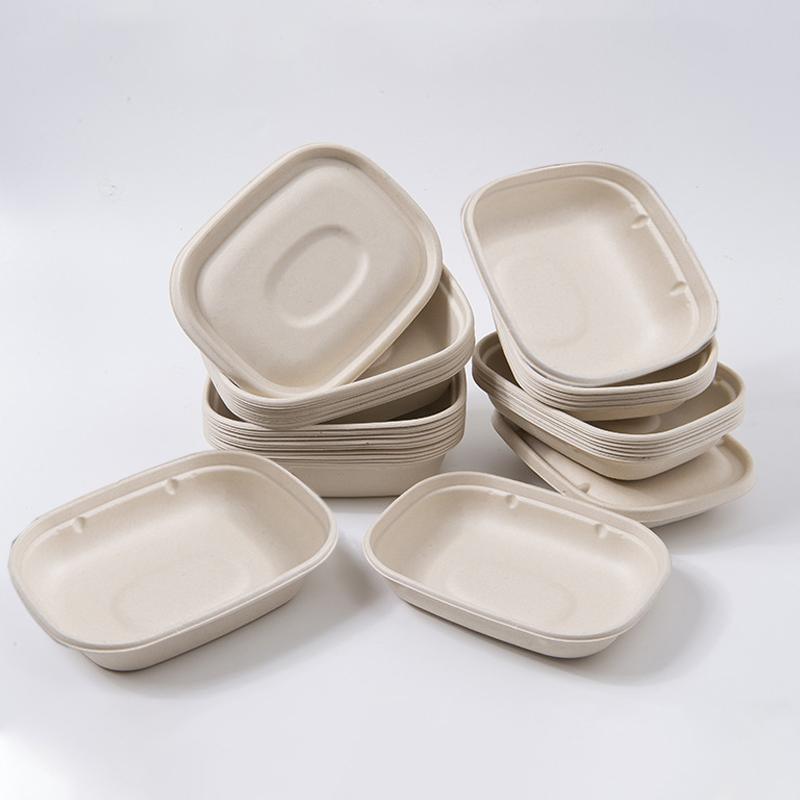 100X Food Preparation Burger Storages Cake Packaging Box Lunch Boxes - 1300ml-Primary