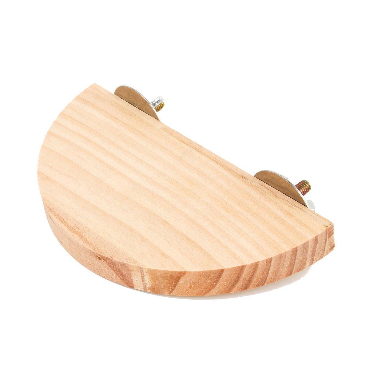 Hamster Parrot Play Stand Jump Platform Squirrel Cage Accessories Gear Pet Toy - A2101 (10*10*1.2cm)