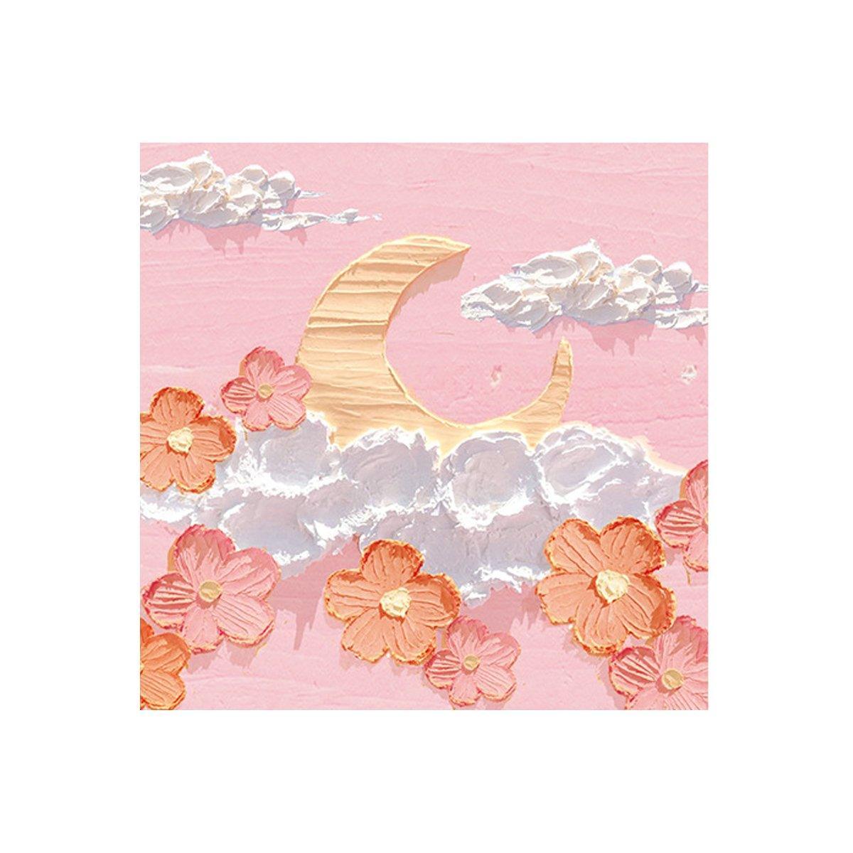 800 Sheets Colorful Oil Painting Sticky Notes Memo Pads Self-Adhesive Notes - 5#