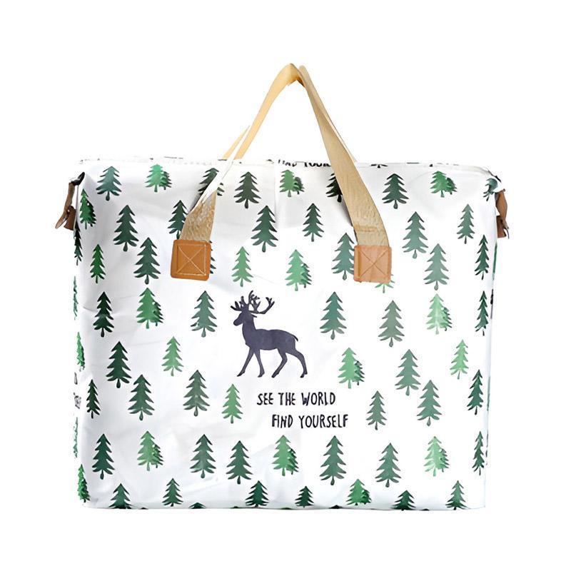 Multipurpose Quilt Storage Bags Waterproof Coated Fabric 4 Sizes Available - Pineapple 74*22*52cm