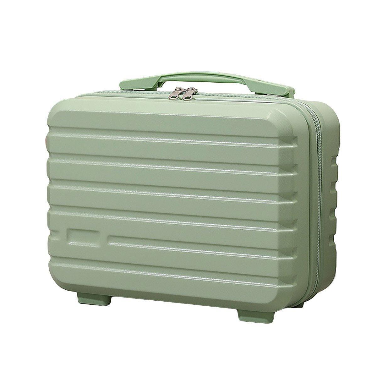 Portable 14 Inch Suitcase Mini Small Travel Storage Hand Gift Box - White