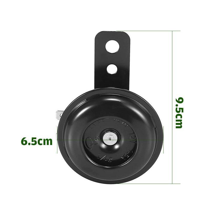12V Waterproof Motorcycle Horn 105dB Universal Electric Bike ATV Loud Speaker