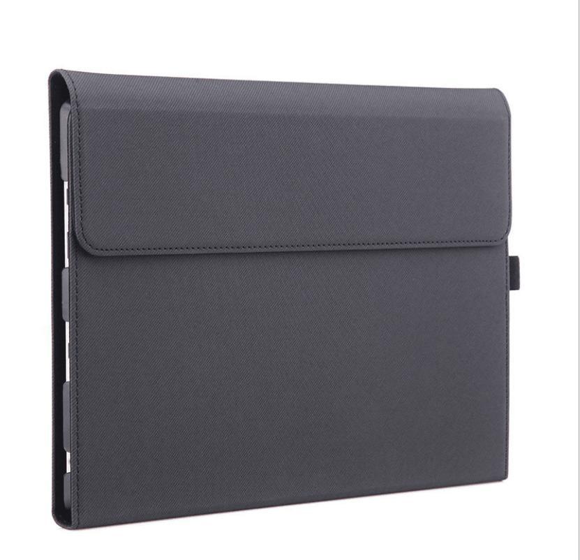 Premium Leather Case Cover Protector For Microsoft Surface Pro 8 - Red