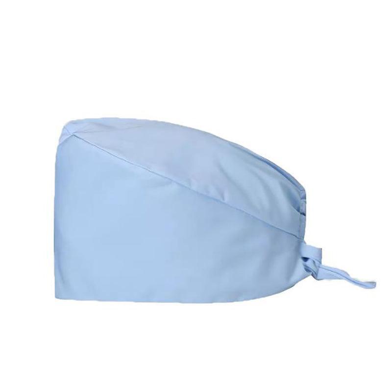 100% Cotton Unisex Surgical Scrub Cap for Doctors & Nurses - Cyan