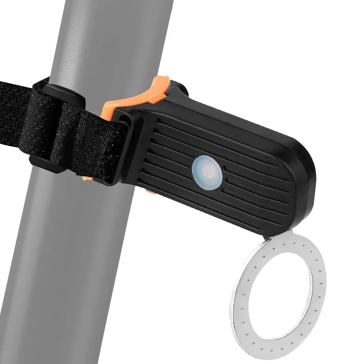 1-Piece USB-Rechargeable Circular Bicycle Tail Light
