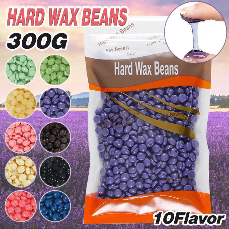 300G Hard Wax Bean No Strip No Pain Hot Film Body Waxing Hair Removal Depilatory - Tea Tree