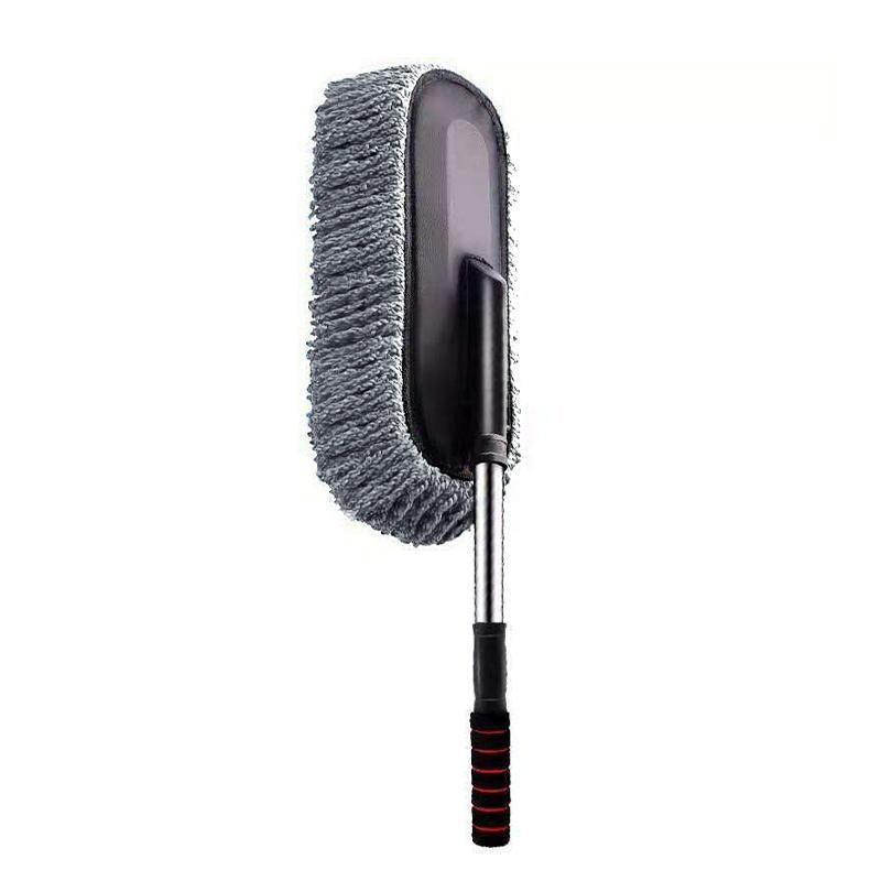 Car Wash Duster Brush Microfiber Telescopic Cleaning Tool for Vehicle Detailing