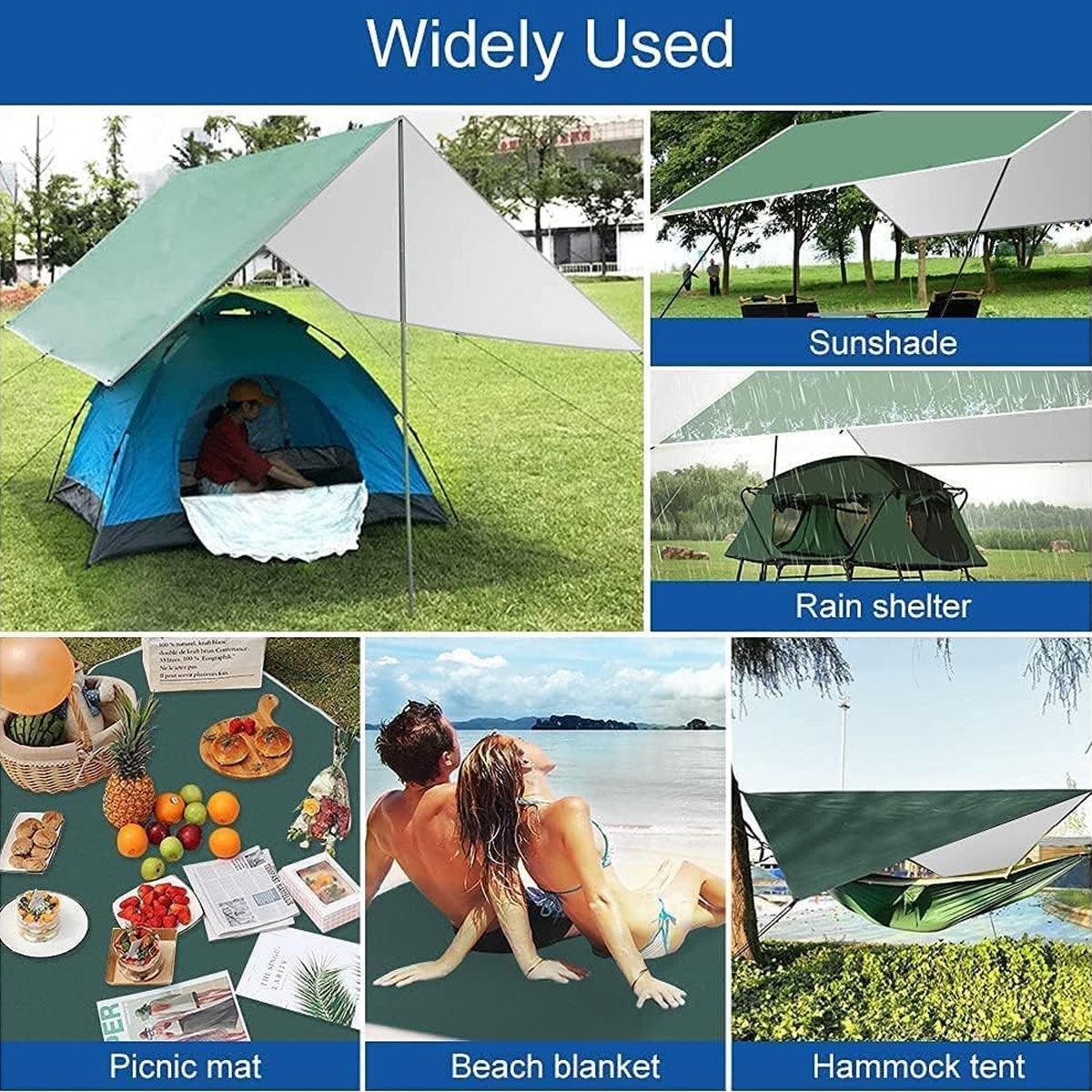 Portable Outdoor Camping Canopy Tent Sun Shelter Shade for Picnic Beach Events
