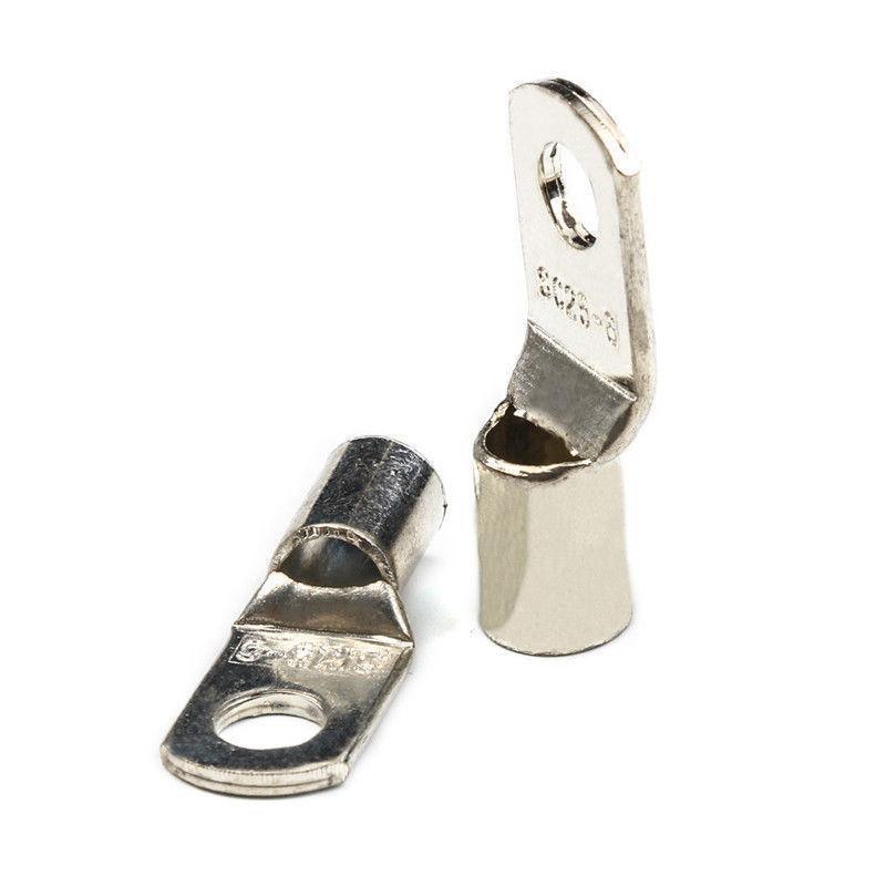 240Pcs 4WD Cable Lug Ring Battery Copper Tube Connector Kits Terminal Crimper - 240X SC4-SC25 Cable Lug Kits+Heat Shrink Tube