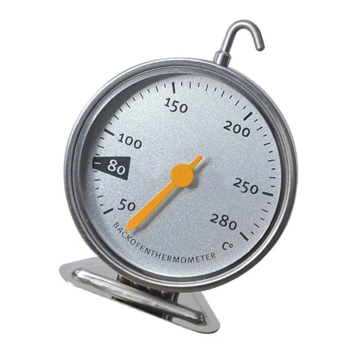 1-Piece Mechanical Oven Thermometer with Hook and Stand