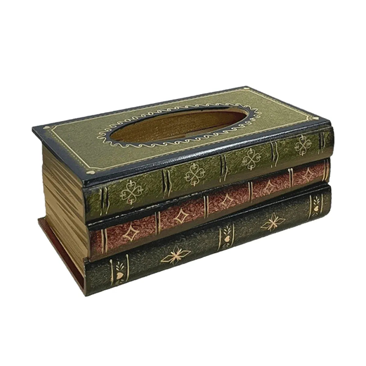 Book-Shaped Tissue Box 25.5 x 14.5 x 10 cm - 1 Piece