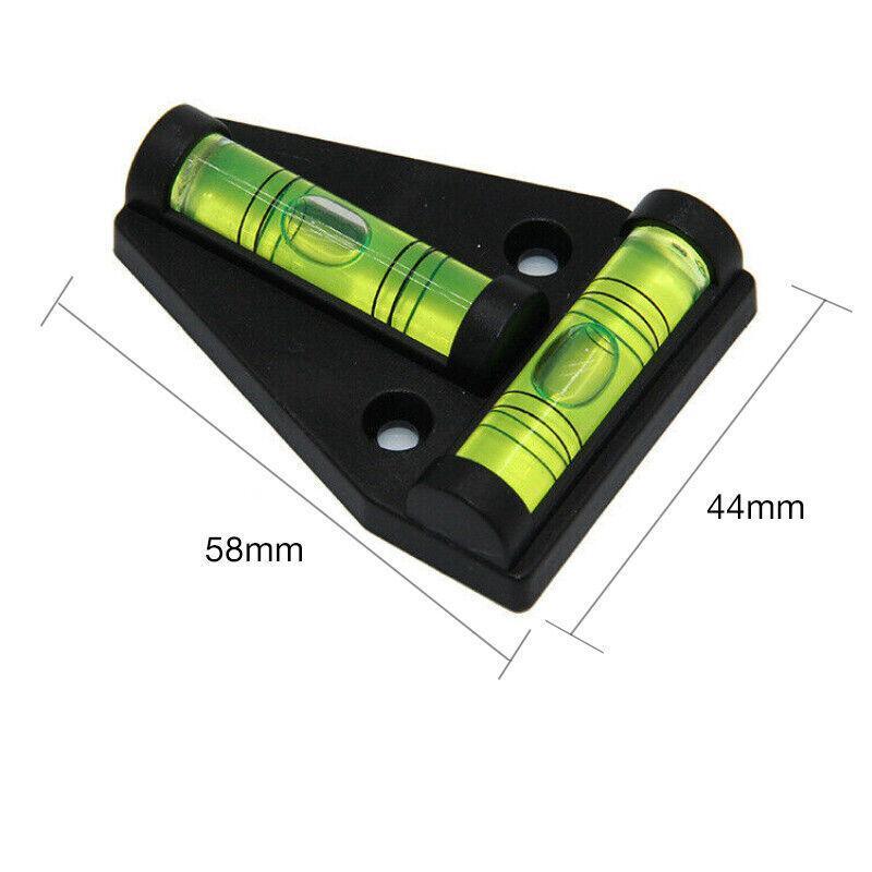T Shaped Spirit Level for Caravan Tripod Camper RV Boat Trailer Use