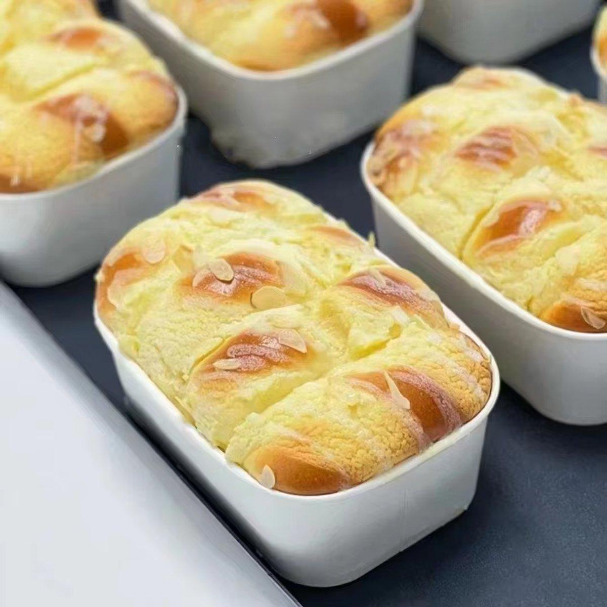 Disposable High Temperature Resistant Paper Mold Bread Cake Cheese Baking