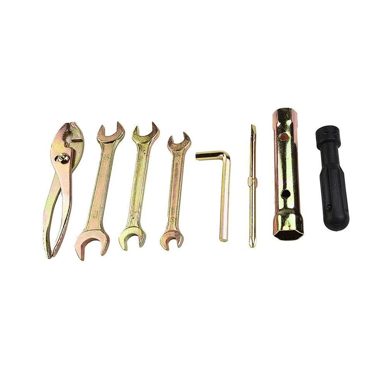 7× Universal Motorcycle Nos Compact Tool Kit For Honda Kawasaki Suzuki Yamaha