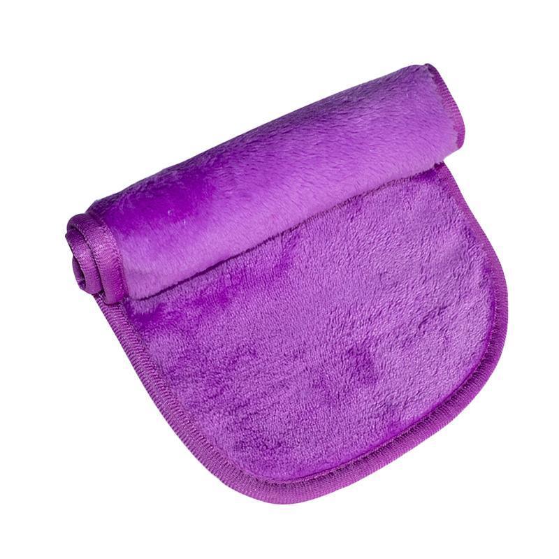 Soft Micro Fibre Makeup Eraser Make Up Remover Towel Cleaning Cloth 40*20Cm - Dark Purple