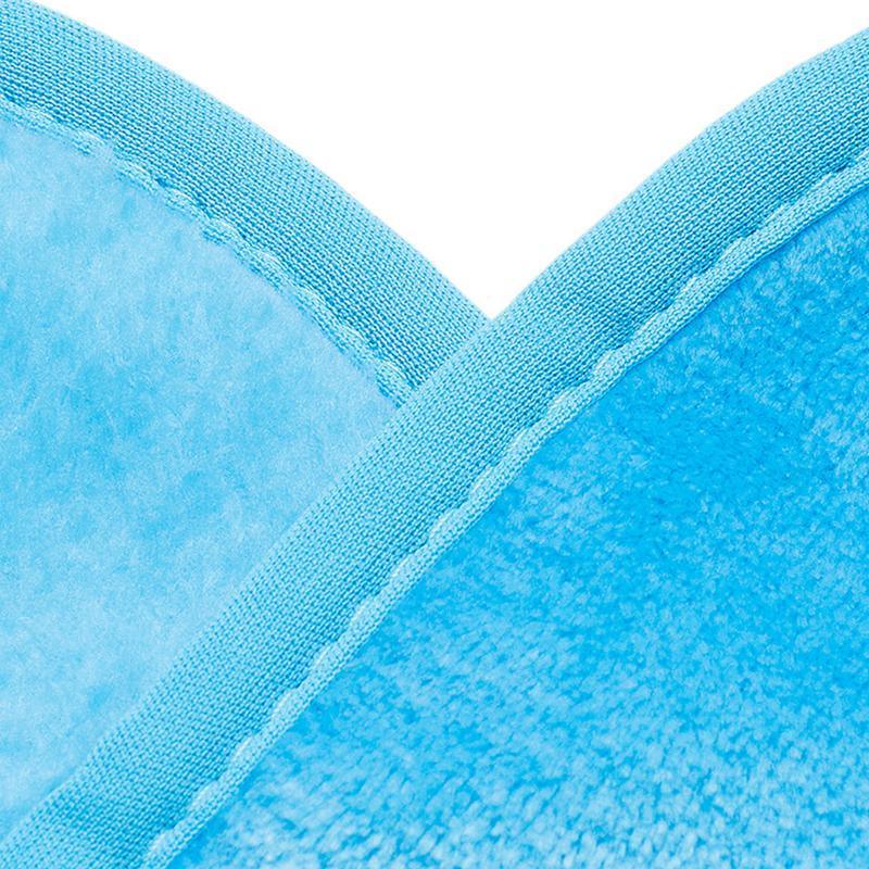 Soft Micro Fibre Makeup Eraser Make Up Remover Towel Cleaning Cloth 40*20Cm - Light Blue